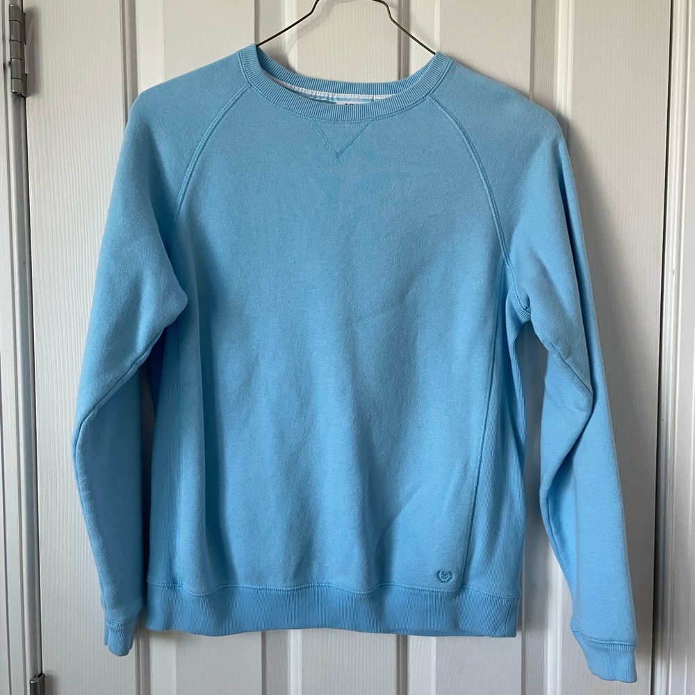Blue, Izod, Small Sweatshirt